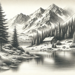 Kurşun Kalem Eskizi (Pencil Sketch)