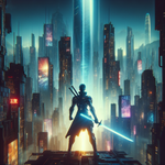 Fütüristik Şehir Manzarası (Futuristic Cityscape)