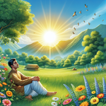 Çayırda Dinlenme (Resting in Meadow)